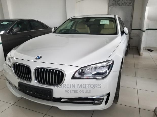 Luxury Pre-owned 2015 BMW 7 Series in White - High-end Performance