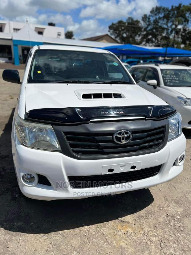 2015 Toyota Hilux in White: Affordable and Durable Pickup