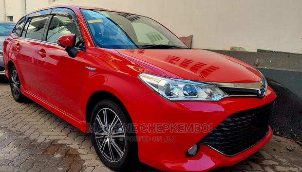 Toyota Corolla Fielder 2015 Red