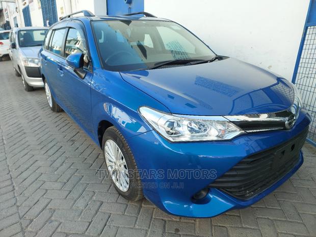Blue 2017 Toyota Corolla Fielder: Modern, Safe, and Ideal for Everyday Commute