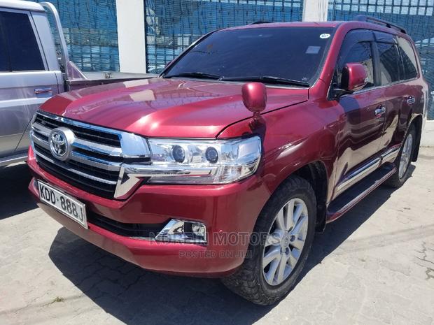 2016 Toyota Land Cruiser in Red - Durable and Reliable Off-Roader