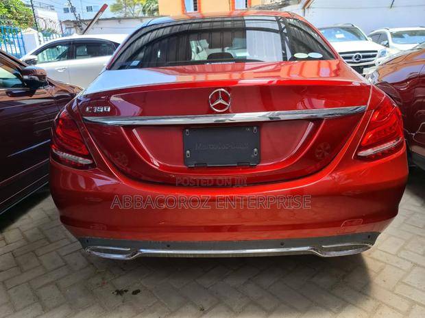 Mercedes-Benz C180 2015 Red