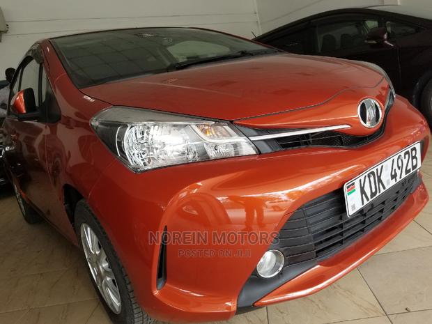 Used Toyota Vitz 1.0 FWD 5dr 2015 - Orange Hatchback for Sale