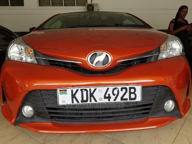 Used Toyota Vitz 1.0 FWD 5dr 2015 - Orange Hatchback for Sale