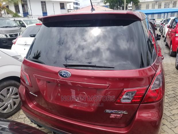 2015 Subaru Exiga in Red: Spacious and Stylish SUV