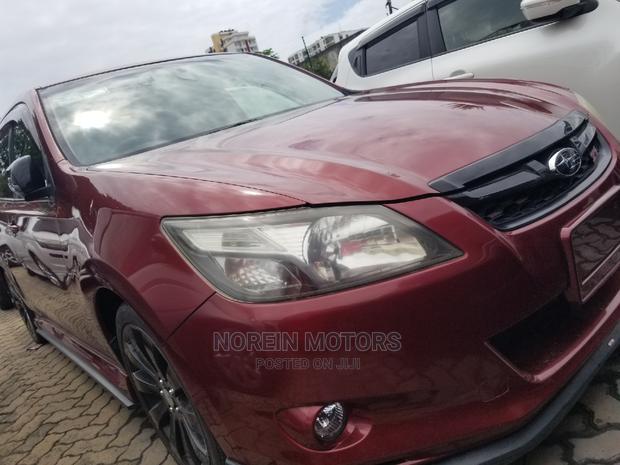 2015 Subaru Exiga in Red: Spacious and Stylish SUV