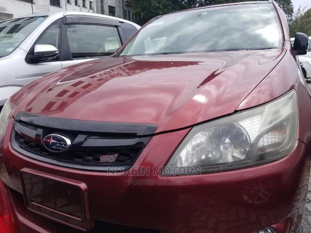 2015 Subaru Exiga in Red: Spacious and Stylish SUV