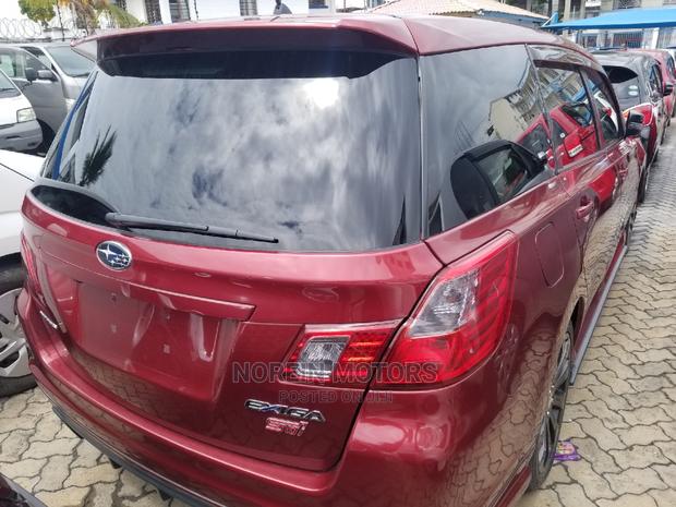 2015 Subaru Exiga in Red: Spacious and Stylish SUV