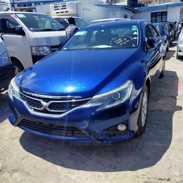 Blue 2016 Toyota Mark X 2.5 RWD - The Ultimate Luxury Sedan