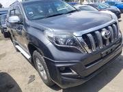 2015 Toyota Land Cruiser Prado 3.0 D-4d: 190 Hp, 7-Seater, Gray for sale