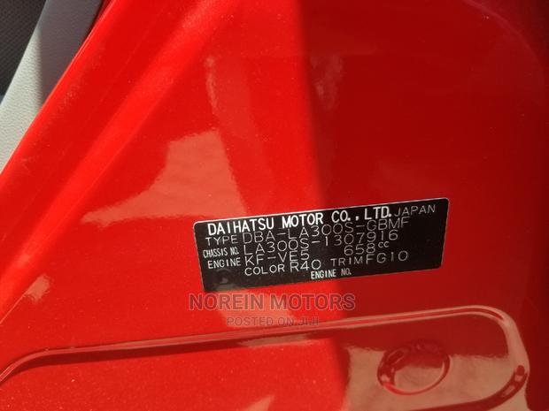 Used 2015 Daihatsu Mira Red: Compact Car at a Great Price