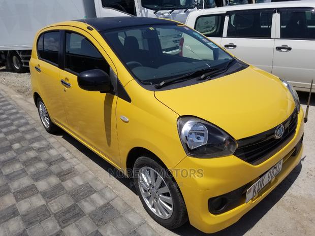 Yellow 2015 Daihatsu Mira - Quality Pre-Owned Hatchback for Sale
