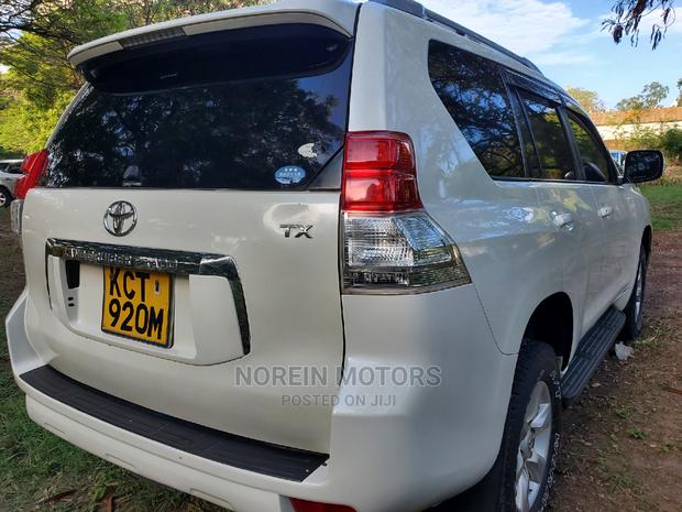 2012 Toyota Land Cruiser Prado in Off-White: Luxury and Power