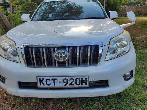 2012 Toyota Land Cruiser Prado in Off-White: Luxury and Power