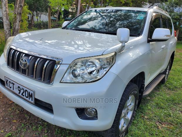 2012 Toyota Land Cruiser Prado in Off-White: Luxury and Power