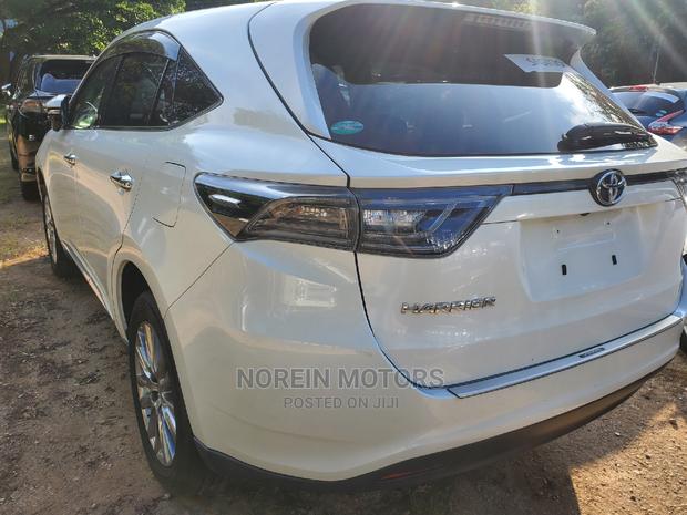White Toyota Harrier 2015 - Used and Ready for Adventure