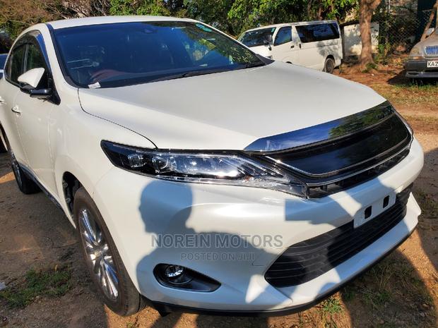 White Toyota Harrier 2015 - Used and Ready for Adventure