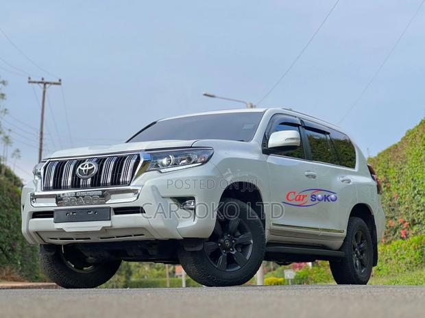 White 2015 Toyota Land Cruiser Prado - Pre-owned SUV for Sale