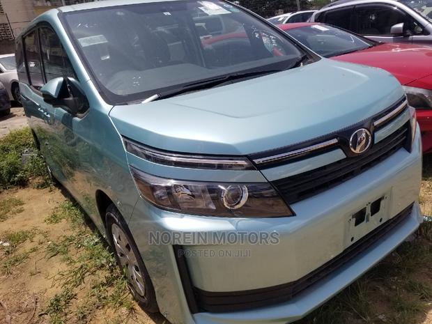 2015 Blue Toyota Voxy: Versatile and Comfortable MPV