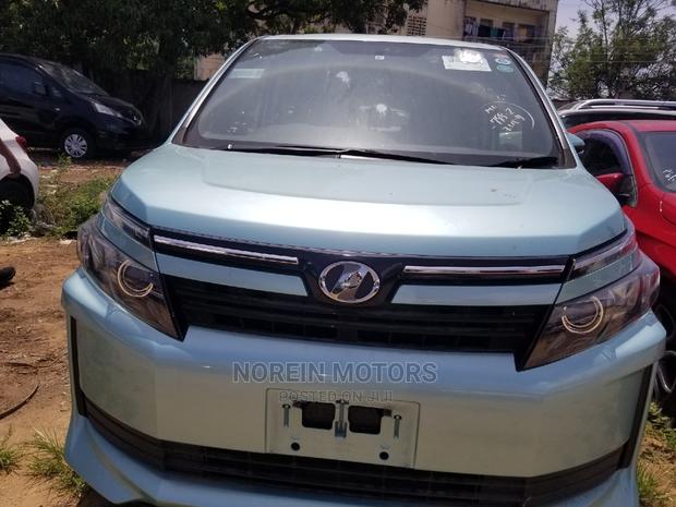 2015 Blue Toyota Voxy: Versatile and Comfortable MPV