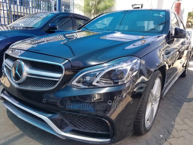 Sleek Black 2015 Mercedes-Benz E350 for Purchase