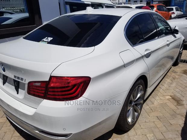 BMW 523i 2015 White Sedan, Perfect for Daily Commute