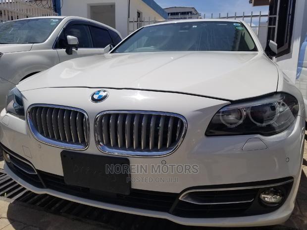 BMW 523i 2015 White Sedan, Perfect for Daily Commute