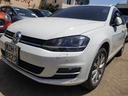 White Volkswagen Golf 2014 - Sporty Compact Car for sale