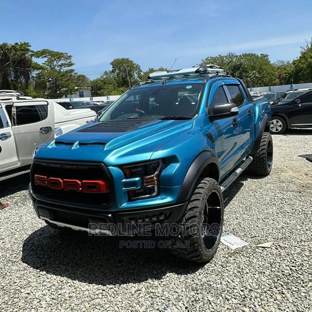 2016 Ford Ranger Blue Off-Road Adventure