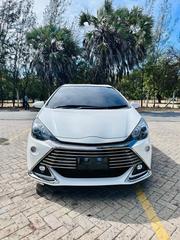2015 White Toyota Aqua - Used Car Advertisement for sale