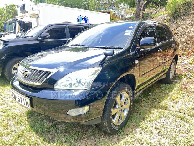 Pre-owned 2012 Toyota Harrier in Black - High-Quality SUV