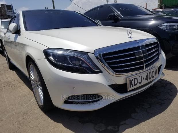 Luxury 2014 Mercedes-Benz S-Class S 400 Hybrid L (V222) - White with Advanced Technology