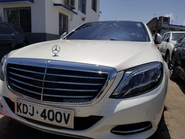 Luxury 2014 Mercedes-Benz S-Class S 400 Hybrid L (V222) - White with Advanced Technology