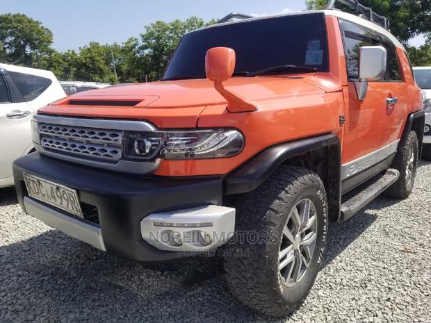 Stylish 2014 Toyota FJ Cruiser - Orange - 4WD SUV for Sale