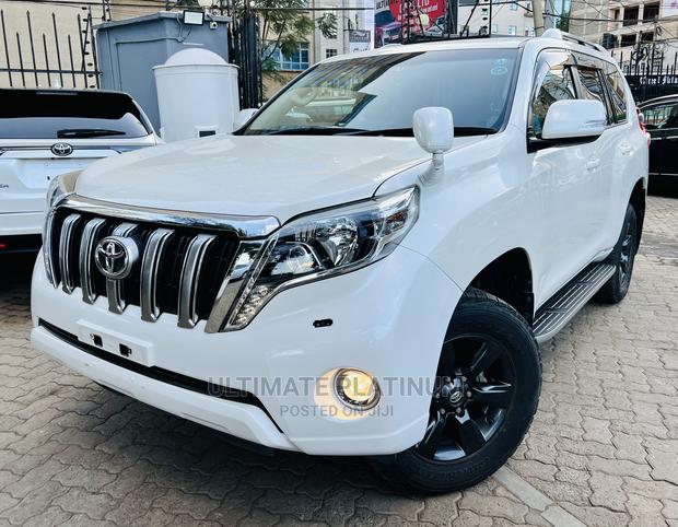 2015 White Toyota Land Cruiser Prado - Versatile and Reliable Off-Road Vehicle