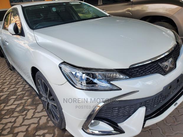 Off-White 2015 Toyota Mark X - Luxury Sedan with Two Options