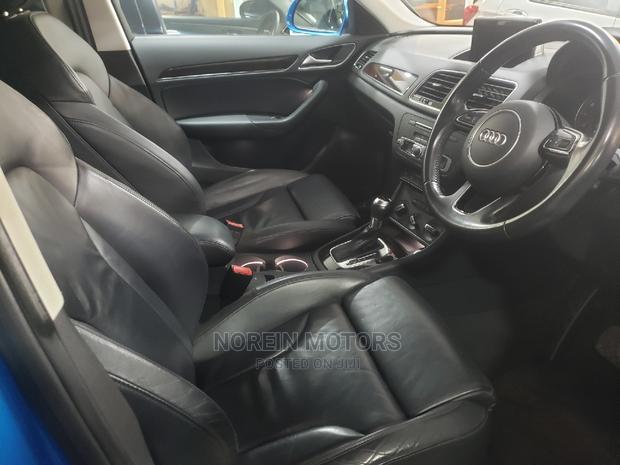 Audi Q3 2016 in Blue: Premium Compact SUV
