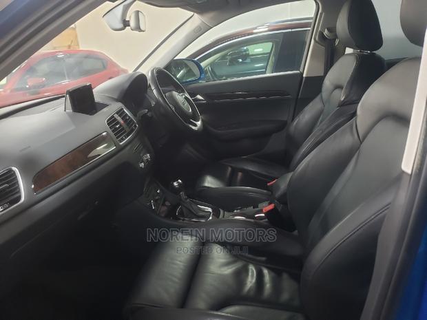 Audi Q3 2016 in Blue: Premium Compact SUV