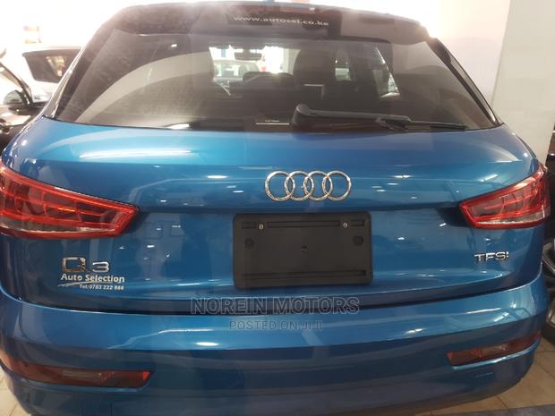 Audi Q3 2016 in Blue: Premium Compact SUV