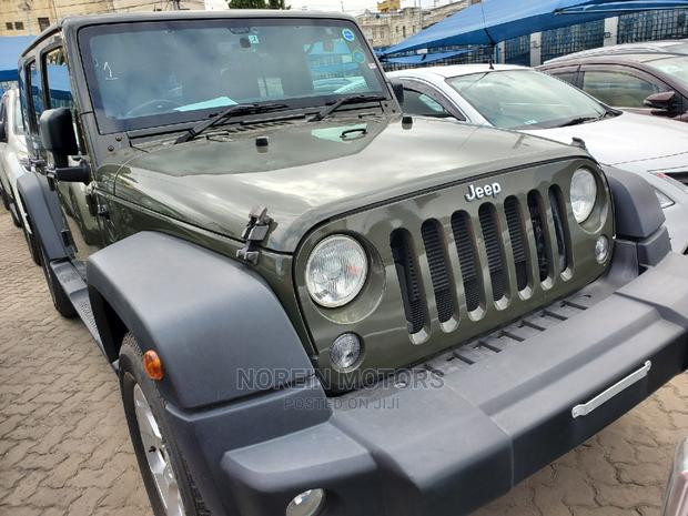 Green 2016 Jeep Wrangler: Rugged and Ready for Adventure