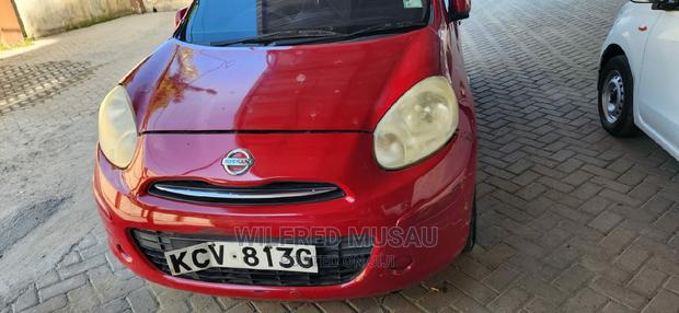 Red 2013 Nissan March - Compact Car for Sale