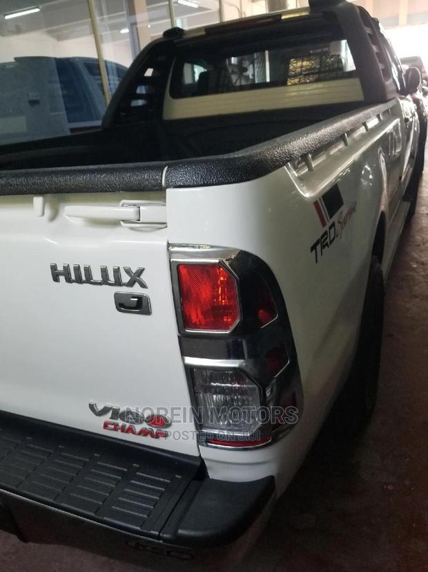 2016 Toyota Hilux - White Edition: Strength and Style