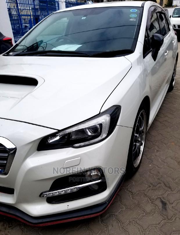 White 2015 Subaru Levorg: Performance & Style