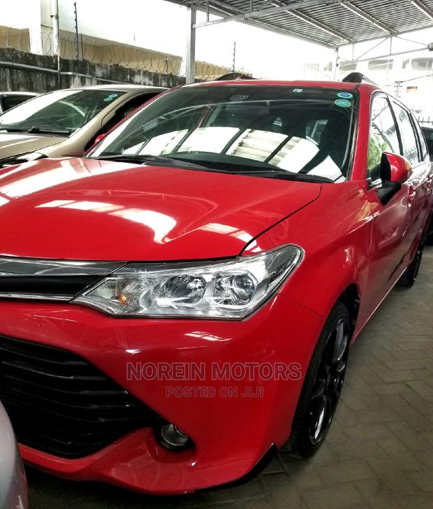 2015 Toyota Corolla Fielder Red - Used Car Listing