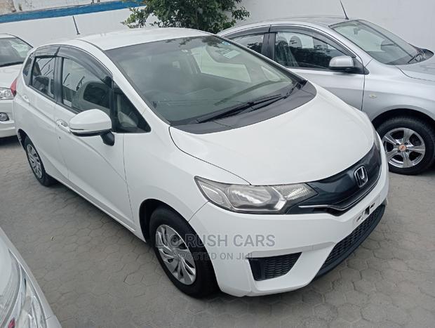 2015 Honda Fit in White - Practical Compact Car with Class