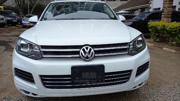 White 2014 VW Touareg - High-Quality Used Car