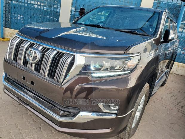 2018 Toyota Land Cruiser Prado in Brown: Power & Comfort