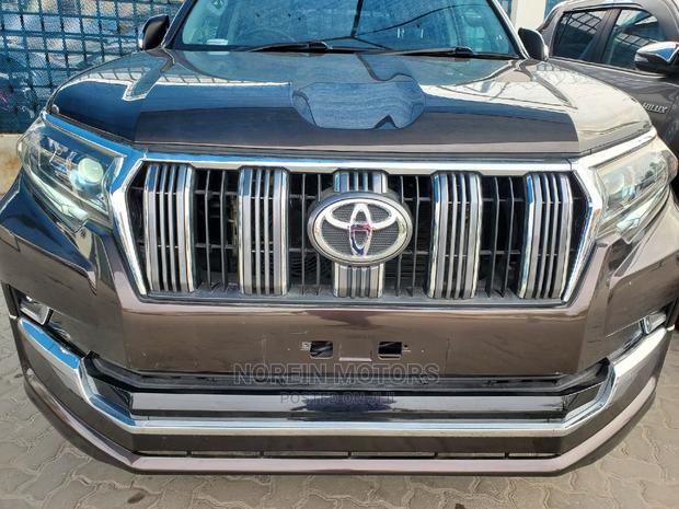 2018 Toyota Land Cruiser Prado in Brown: Power & Comfort