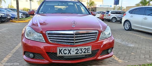 Used 2012 Mercedes-Benz C180 Red with Low Mileage