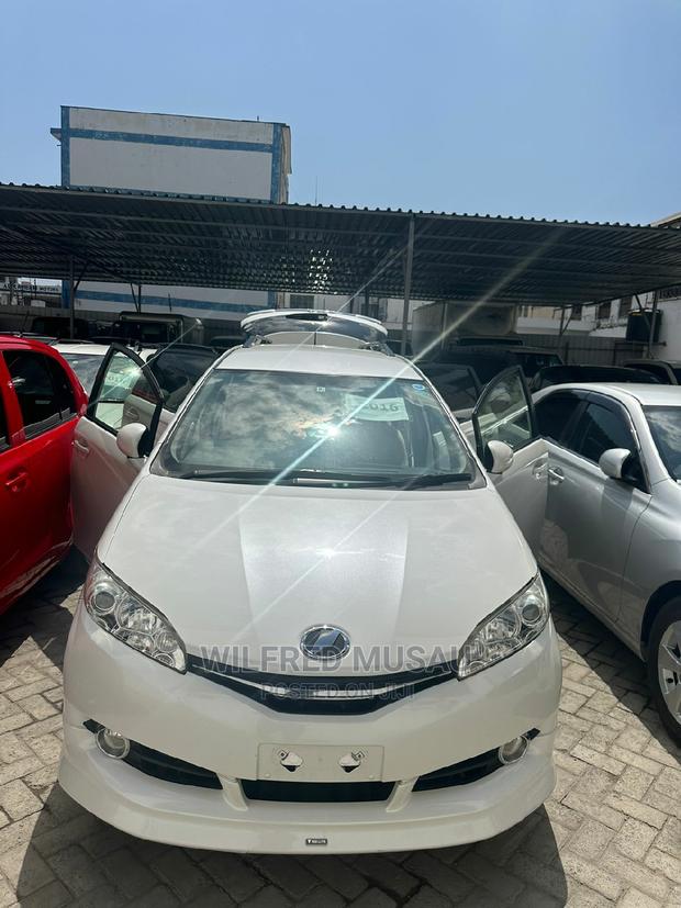 White 2016 Toyota Wish 4-Door Sedan Available